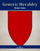 Generic Heraldry: Heater Gules