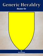 Generic Heraldry: Heater Or