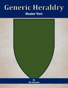Generic Heraldry: Heater Vert