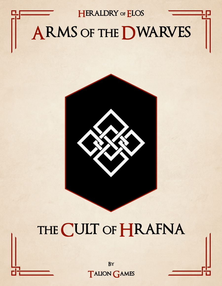 The Cult of Hrafna - Talion Games | Heraldry of Elos | Heraldry of Elos ...