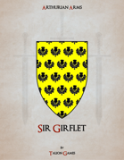 Arms of Sir Girflet