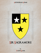 Arms of Sir Sagramore