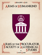 Arms of the Procurator - Faculty of Alchemical Studies