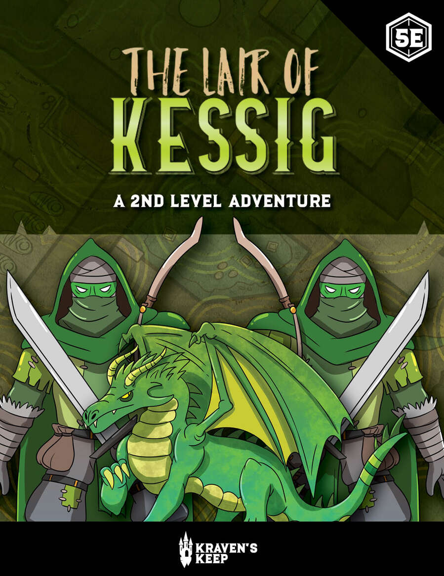 The Lair of Kessig - Kraven's Keep | DriveThruRPG