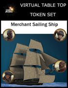 Merchant Sailing Ship Set