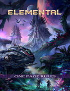 ELEMENTAL One Page Rules
