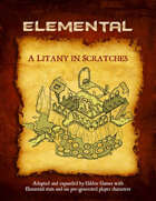 A Litany in Scratches (Elemental Edition)