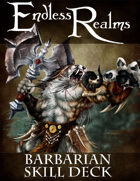Endless Realms: Barbarian Skill Deck