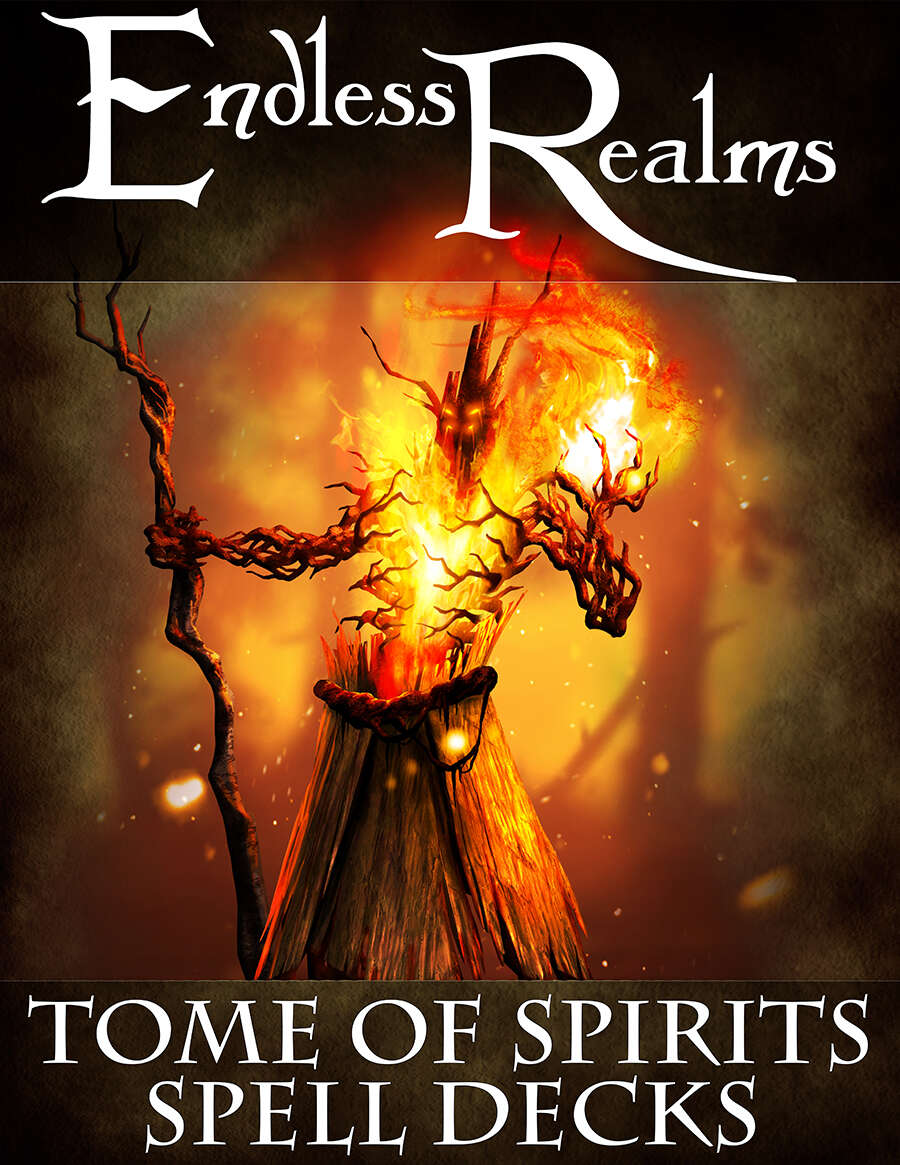Endless Realms: Tome of Spirits Spell Deck - Lunar Games Inc | Game ...