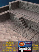 AEDOCK01-B - Port Elizabeth Harbor, Stone Works