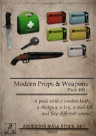 Modern Props & Weapons Pack #01