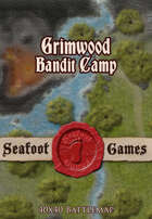 Seafoot Games - Hidden Bandit Camp of Grimwood (40x40 Battlemap)