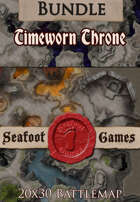 Seafoot Games - Timeworn Throne | 20x30 Battlemap [BUNDLE]