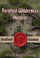 Seafoot Games - Fortified Wilderness Outpost | 20x30 Battlemap