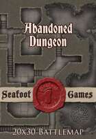 Seafoot Games - Abandoned Dungeon | 20x30 Battlemap