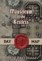 Seafoot Games - Mausoleum of the Restless | 20x30 Battlemap