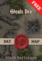 Seafoot Games - Ghouls Den | 20x30 Battlemap