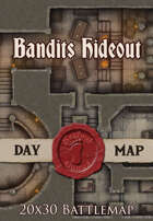 Seafoot Games - Bandits Hideout | 20x30 Battlemap