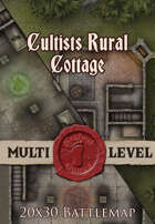 Seafoot Games - Cultists Rural Cottage | 20x30 Battlemap