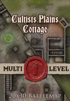 Seafoot Games - Cultists Plains Cottage | 20x30 Battlemap
