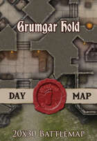 Seafoot Games - Grumgar Hold | 20x30 Battlemap