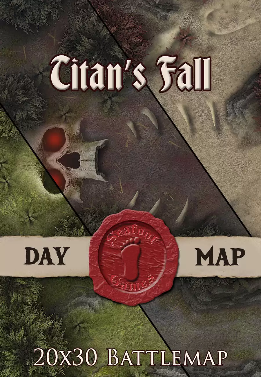Titan's Fall | 20x30 Battlemaps [BUNDLE] - Seafoot Games | Bundles ...