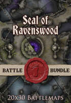 Seal of Ravenswood | 20x30 Battlemap [BUNDLE]