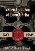 Seafoot Games - Fallen Dungeon of Bron’Darha | 20x30 Battlemap