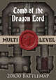 Seafoot Games - Tomb of the Dragon Lord | 20x30 Battlemap
