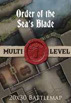 Seafoot Games - Order of the Sea’s Blade | 20x30 Battlemap
