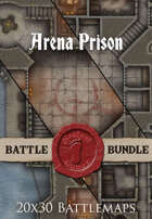 Arena Prison | 20x30 Battlemaps [BUNDLE]