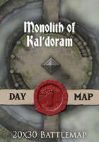 Seafoot Games - Monolith of Kal’doram | 20x30 Battlemap