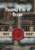 Seafoot Games - Floating City of Nexus | 20x30 Battlemap