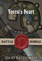 Forest's Heart | 20x30 Battlemaps [BUNDLE]
