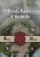 Seafoot Games - Bloody Hamlet of Grimsby | 20x30 Battlemap