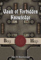 Seafoot Games - Vault of Forbidden Knowledge | 20x30 Battlemap