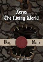 Seafoot Games - Xeros, The Living World | 40x30 Battlemap