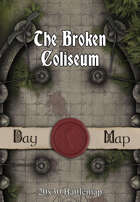 30x20 Battlemap - The Broken Coliseum