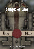 30x20 Battlemap - Temple of War