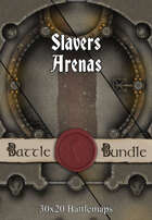 Slavers Arenas | 30x20 Battlemaps [BUNDLE]