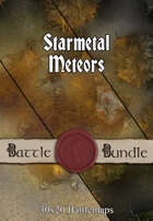 Starmetal Meteors | 30x30 Battlemap [BUNDLE]
