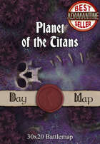 30x20 Battlemap - Planet of the Titans