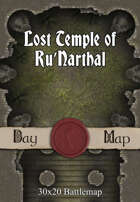 30x20 Battlemap - Lost Temple of Ru’Narthal
