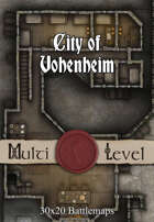30x20 Multi-Level Battlemap - City of Vohenheim