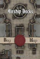 30x20 Battlemap - Airship Docks