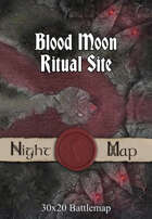 30x20 Battlemap - Blood Moon Ritual Site