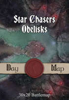 30x20 Battlemap - Star Chasers Obelisks