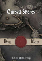 40x30 Battlemap - Cursed Shores