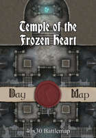 40x30 Battlemap - Temple of the Frozen Heart