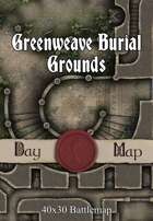 40x30 Battlemap - Greenweave Burial Grounds